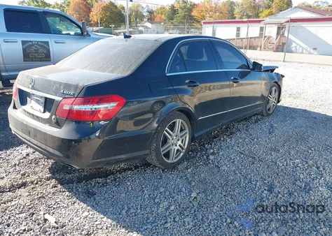 2010 Mercedes-Benz E 350 4Matic from USA, damaged, VIN WDDHF8HB8AA095057